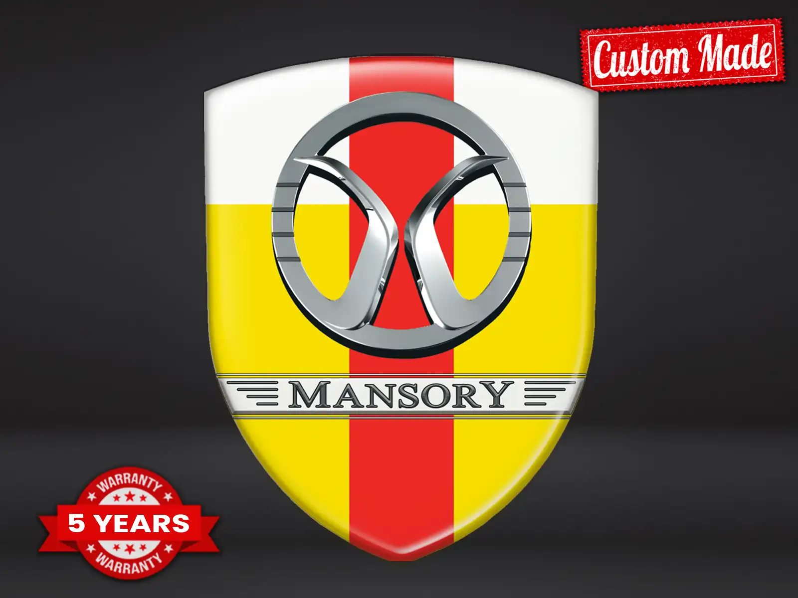 Mansory Custom Auto Badges Durable High Quality Professional